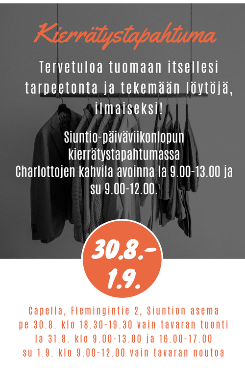 Kierrätystapahtuma Kierrätystapahtuma