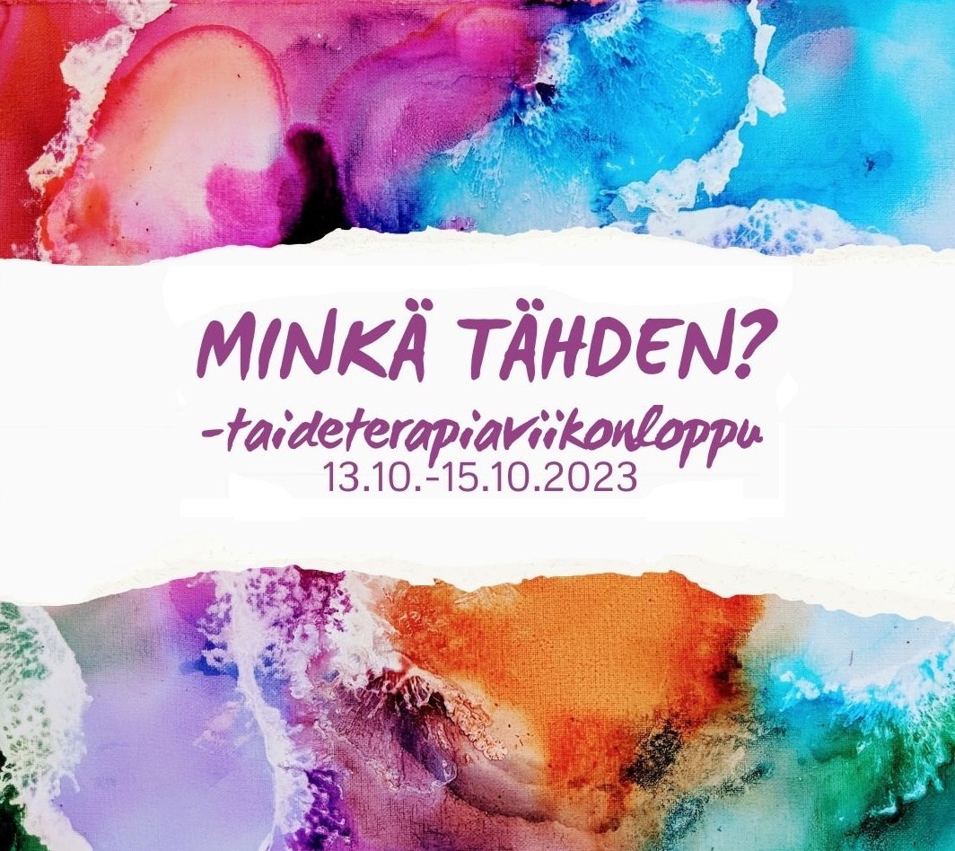 Taideterapiaviikonloppu 13.10-15.10.23